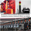 truck cab lifting hydraulic cylinder