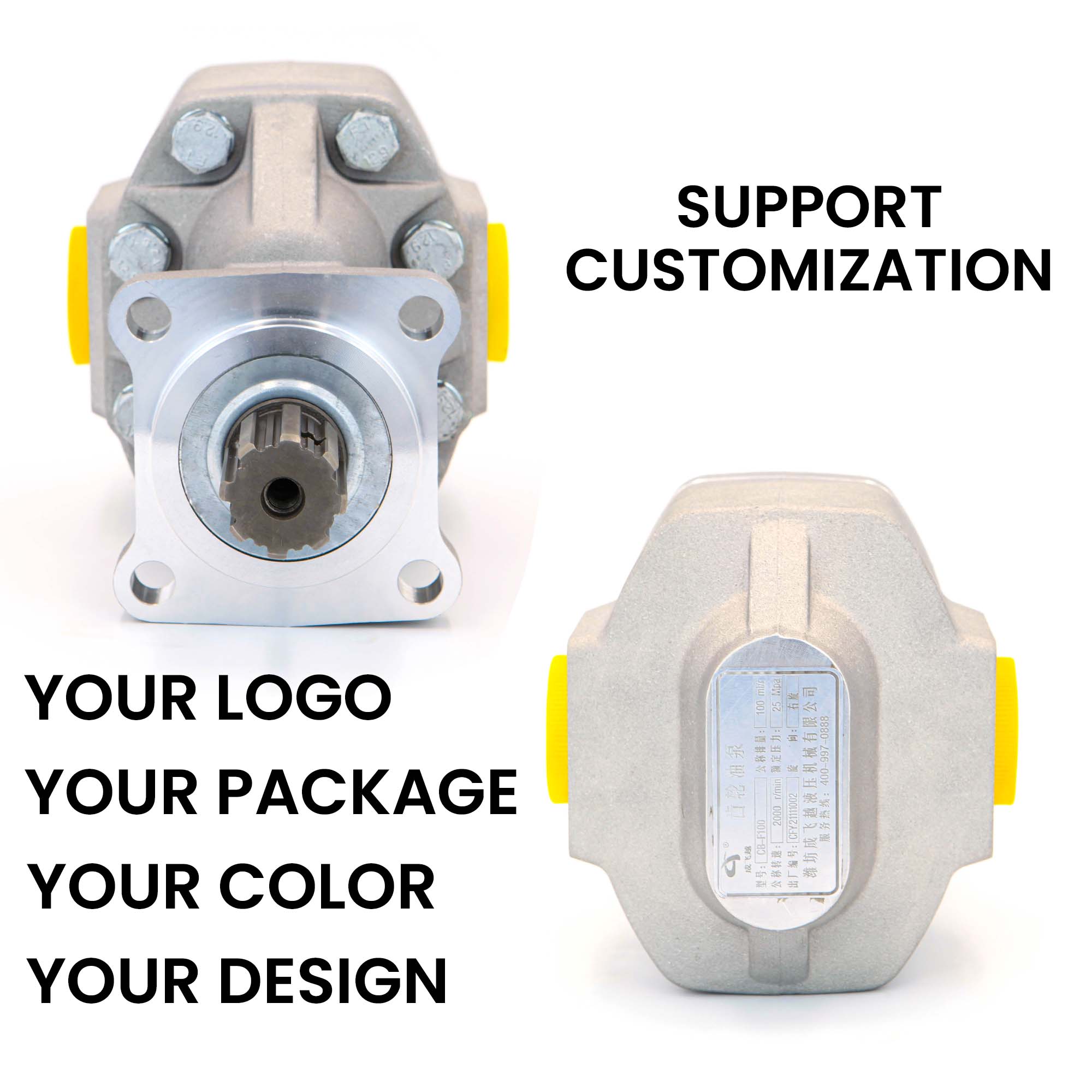 Lightweight Dump Truck Pump