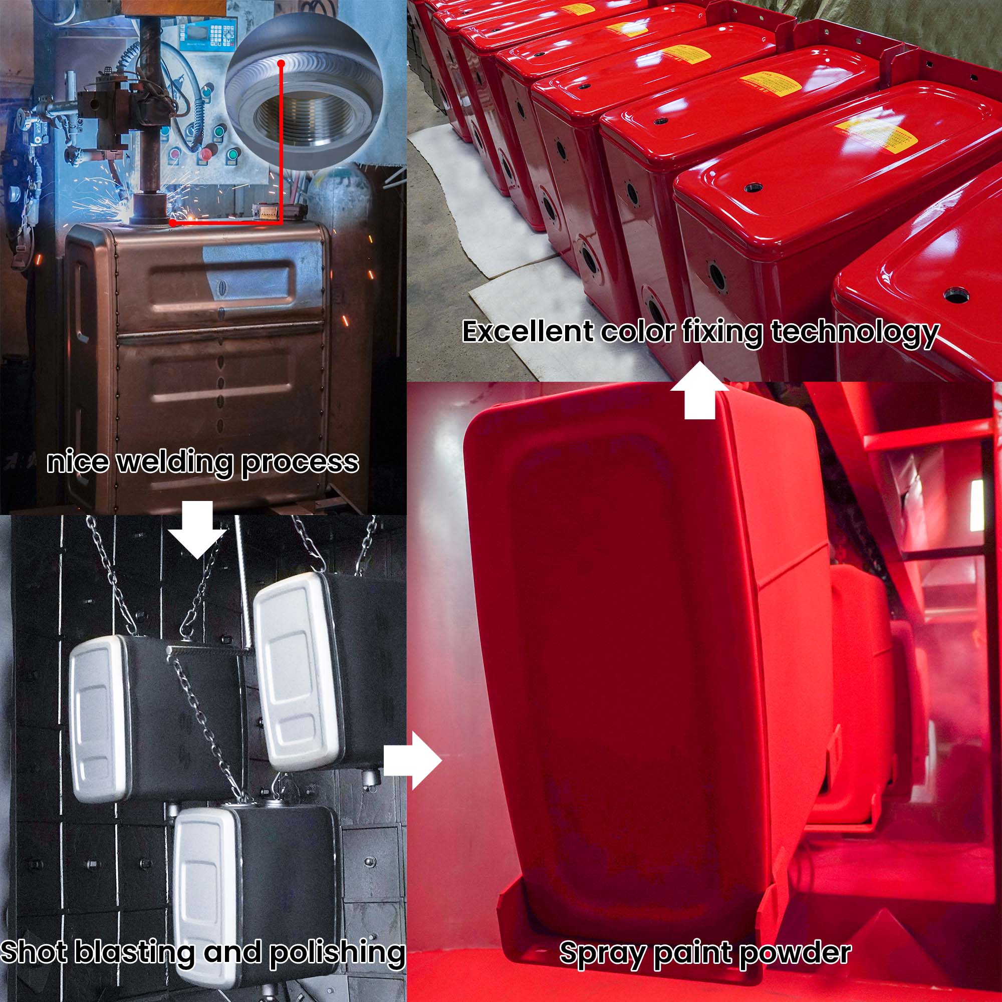 Mining dump truck hydraulic components