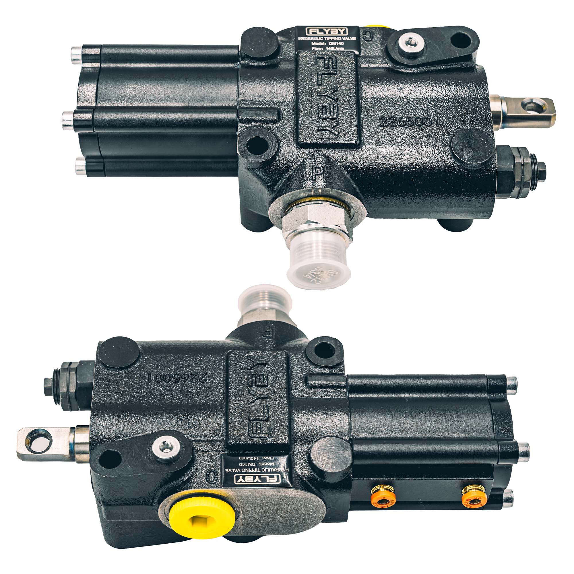 hydraulic lifting system for dump truck