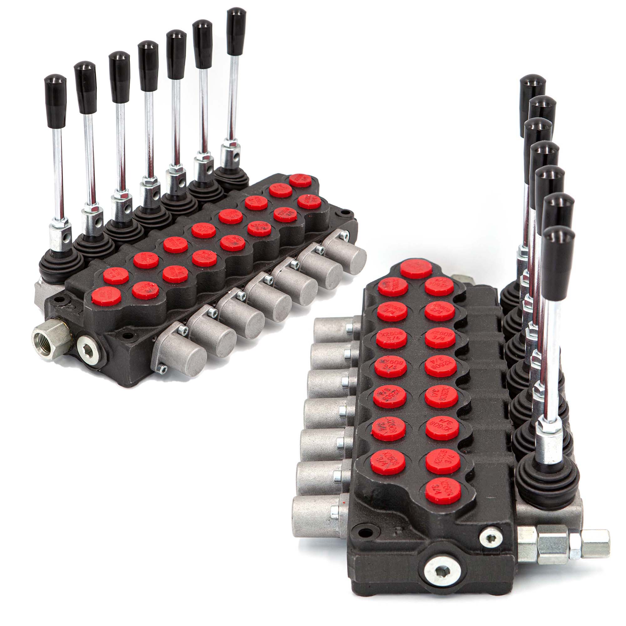 Monoblock hydraulic valve