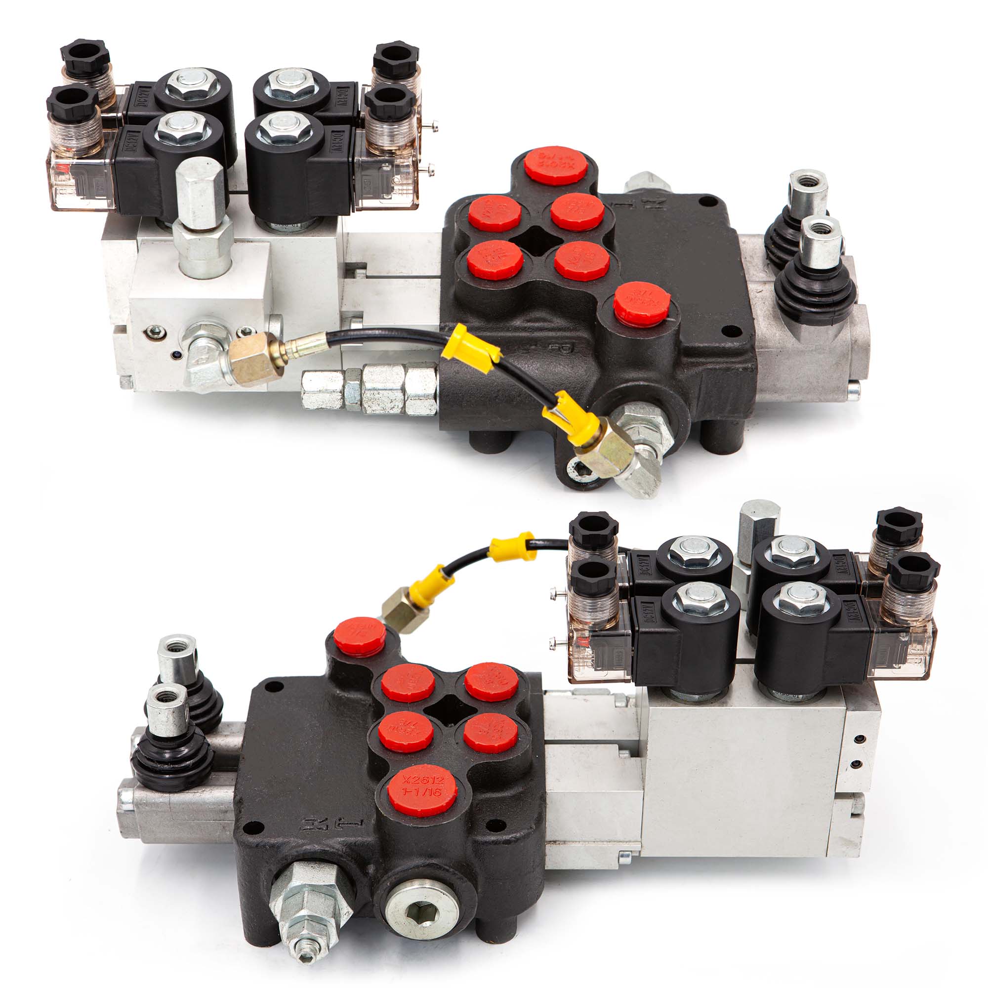 proportional hydraulic control valve with joystick