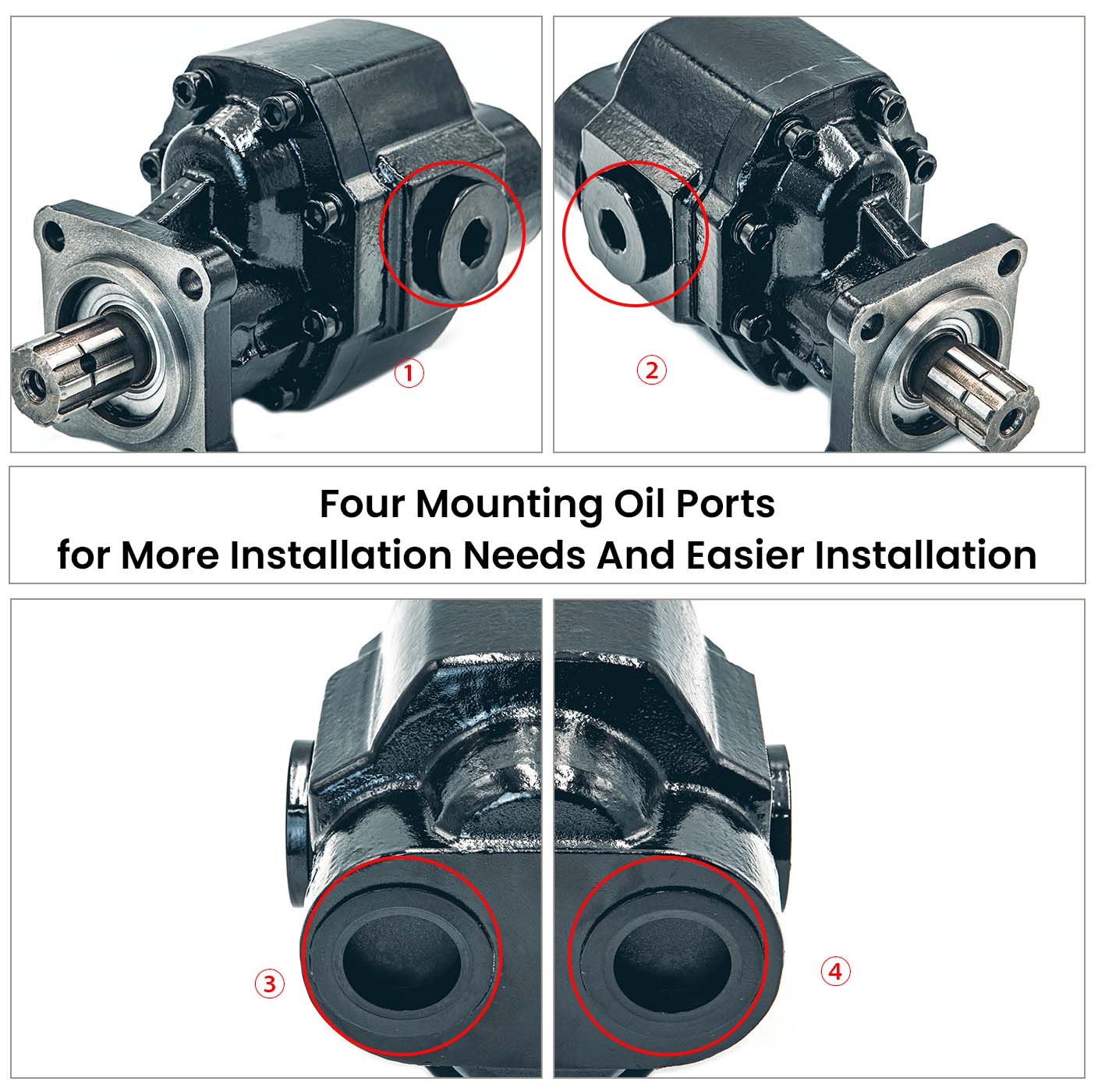 High-pressure gear pump