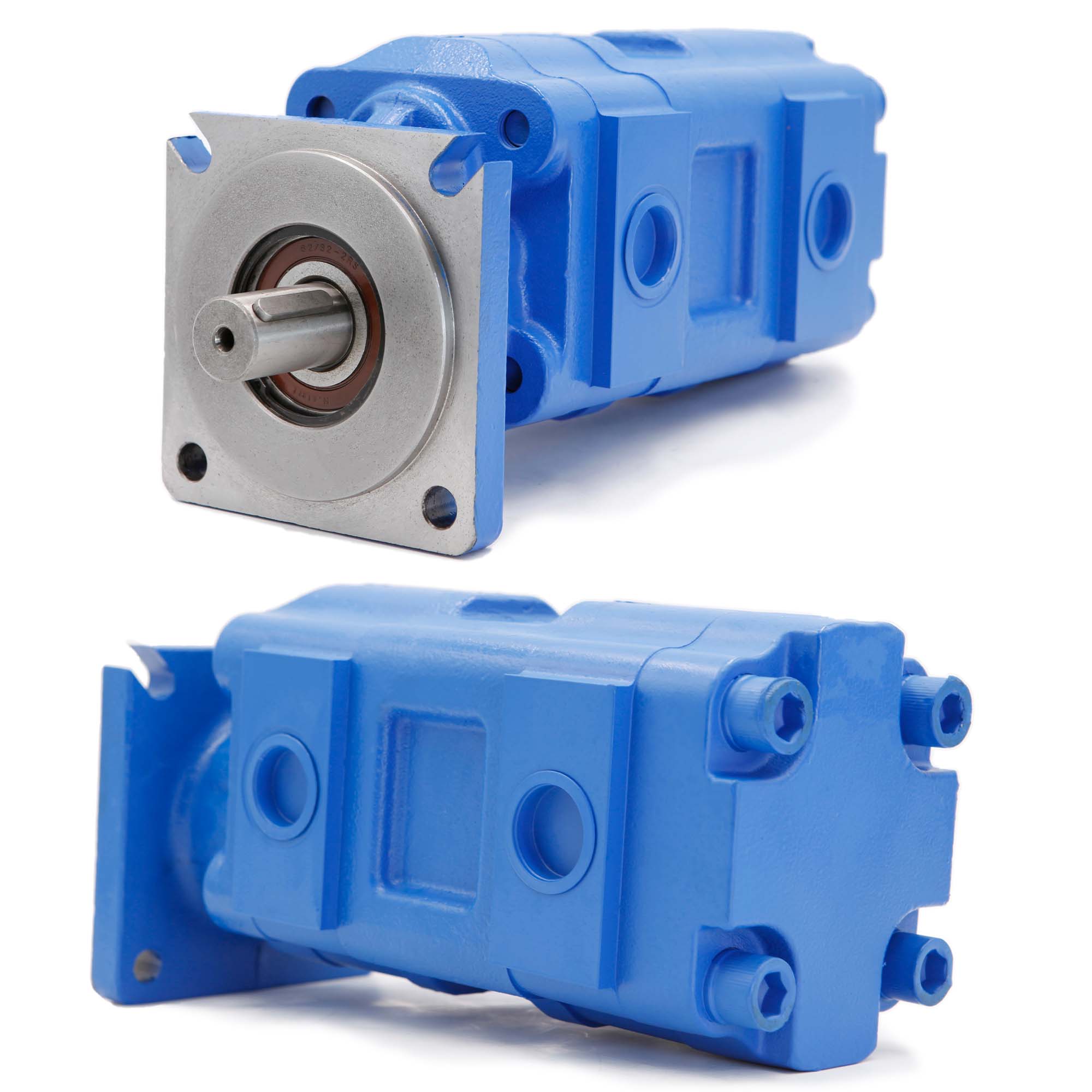 Int&eacute;gration de la prise de force et de la pompe hydraulique du camion